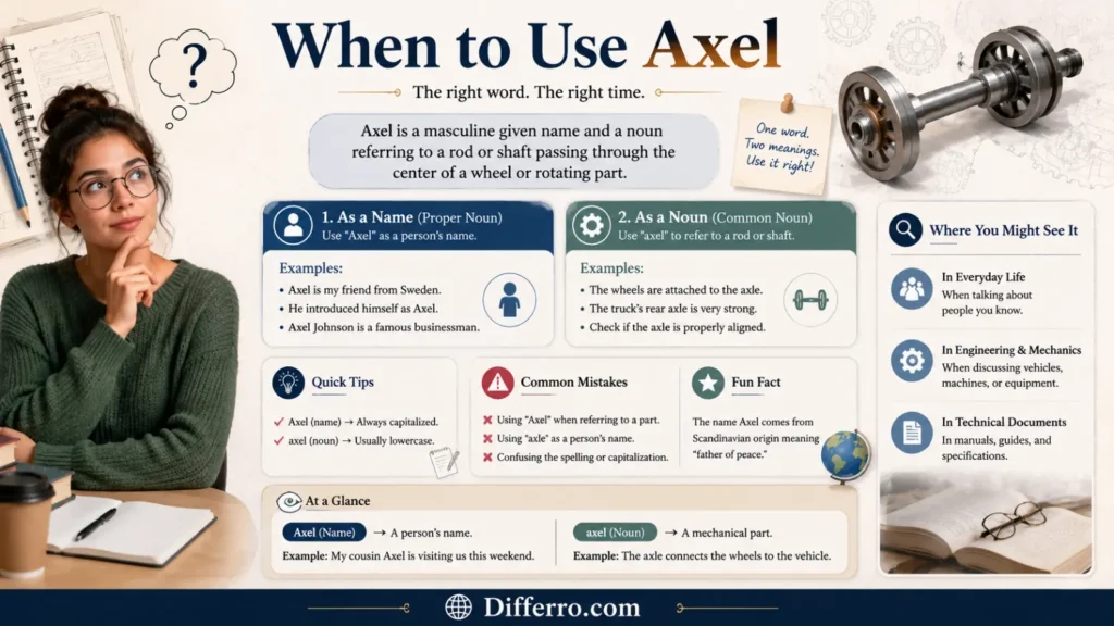 When to Use Axel