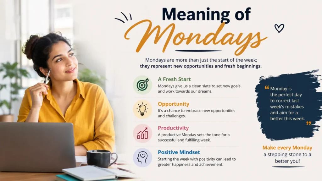 Meaning of Mondays