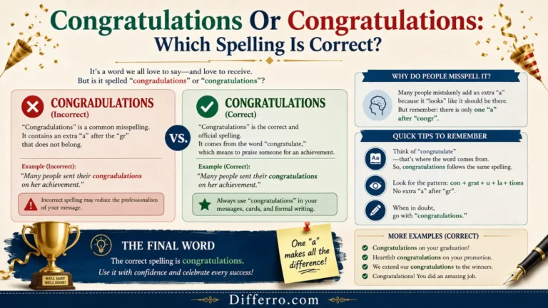 Congradulations Or Congratulations: Which Spelling Is Correct?