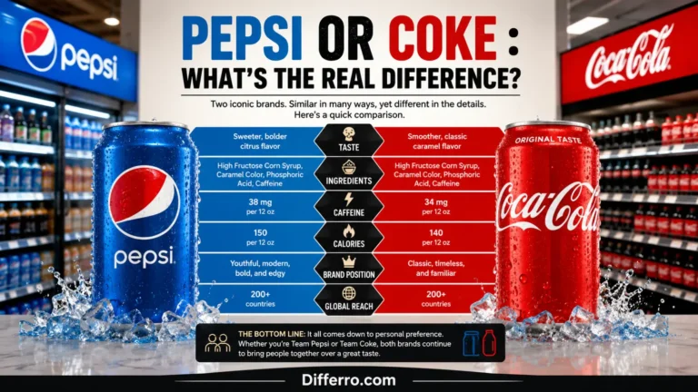 Pepsi Or Coke : What’s the Real Difference?