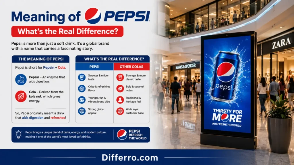 Meaning of Pepsi