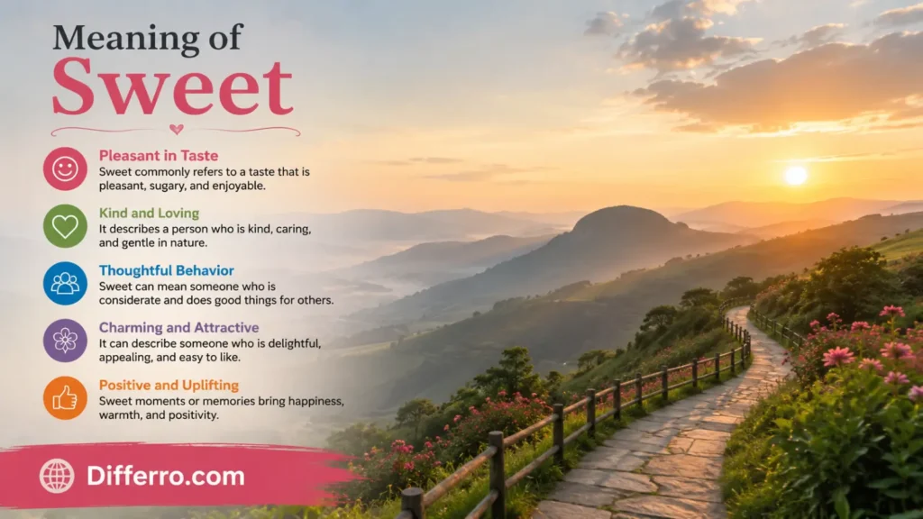 Meaning of Sweet