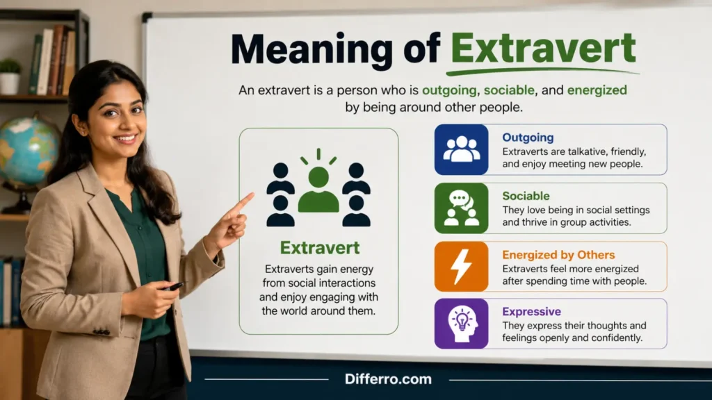 Meaning of Extravert