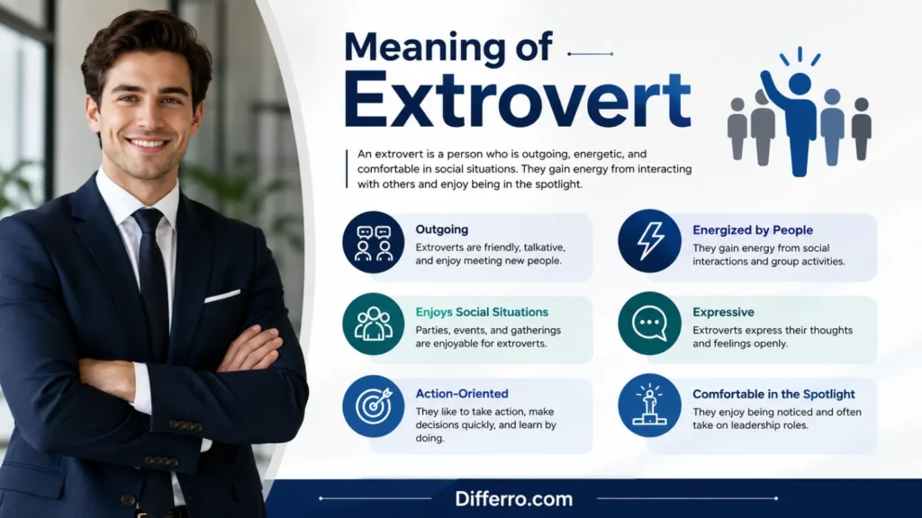 Meaning of Extrovert