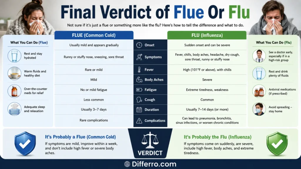 Final Verdict of Flue Or Flu