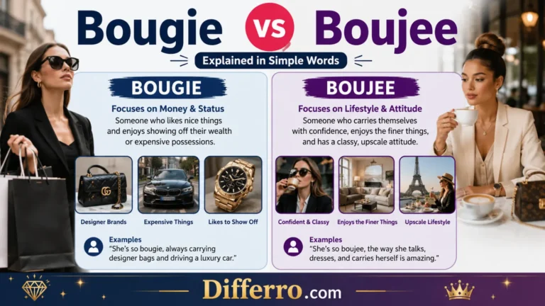 Bougie vs Boujee