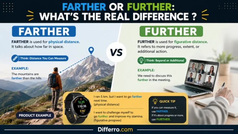 Farther Or Further