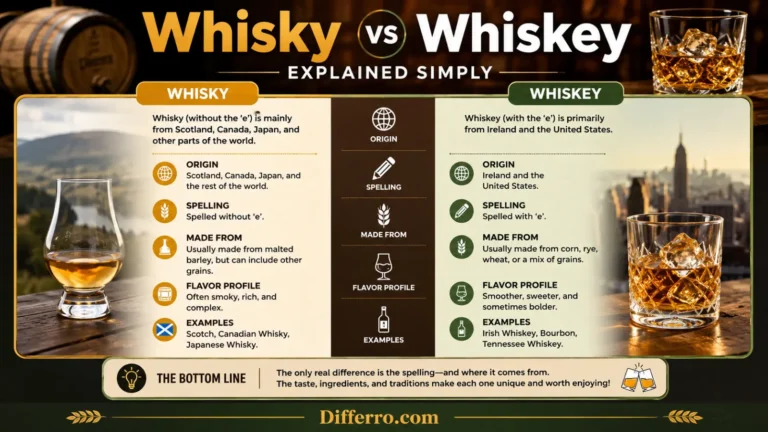 Whisky vs Whiskey