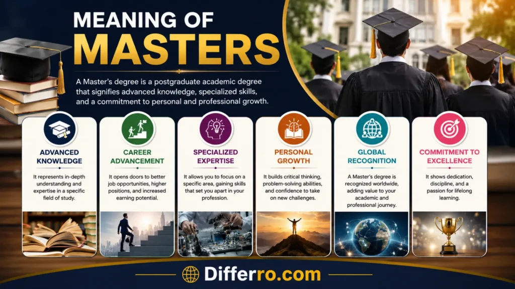 Meaning of Masters