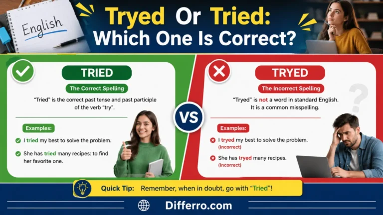 Tryed Or Tried
