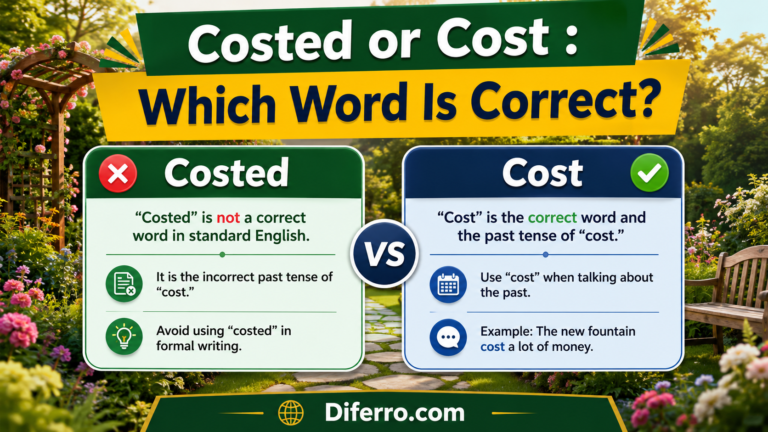 Costed or Cost
