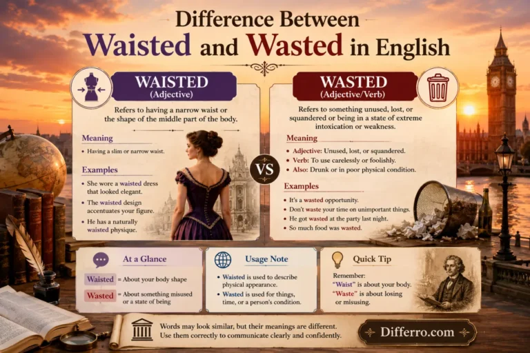 Waisted or wasted