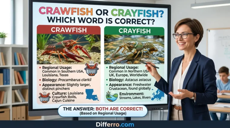 Crawfish Or Crayfish : Which Word Is Correct?