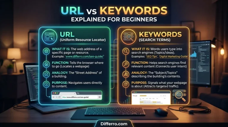 URL vs Keywords Explained for Beginners