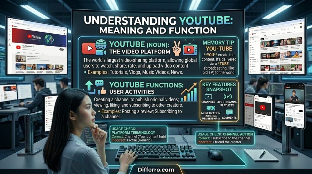 Meaning of YouTube