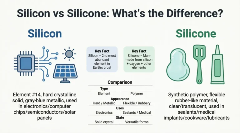 Silicon Or Silicone
