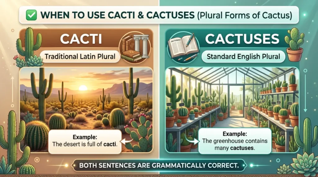 When to Use Cacti