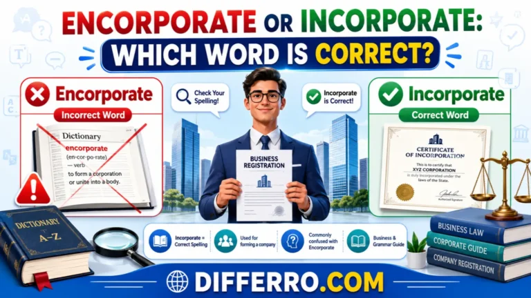 Encorporate or Incorporate