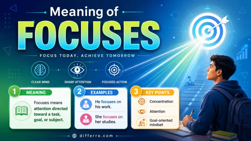 Meaning of Focuses