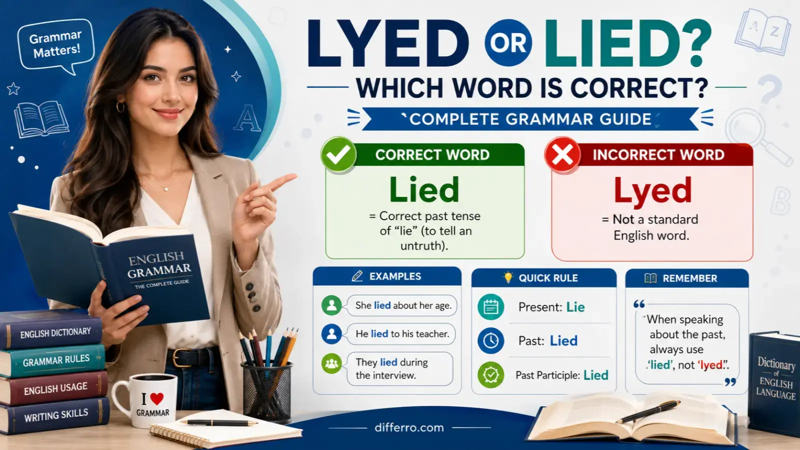 Lyed or Lied