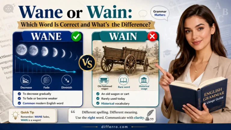 Wane or Wain
