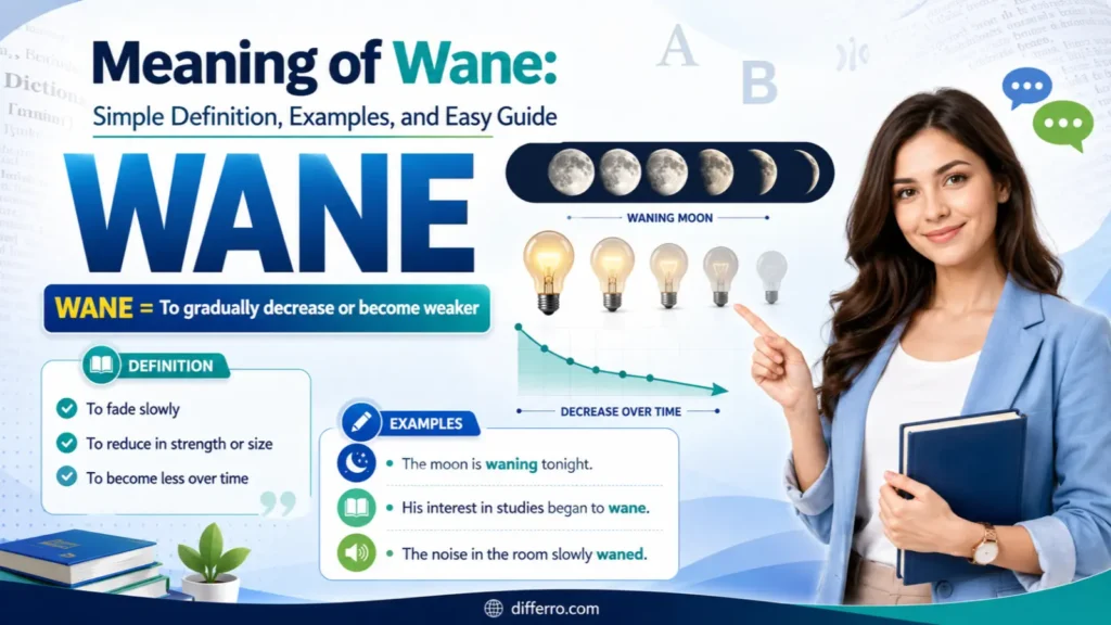 Meaning of Wane