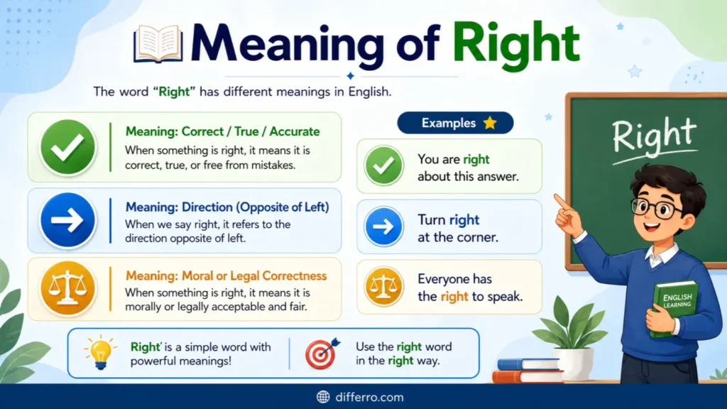 Meaning of Right