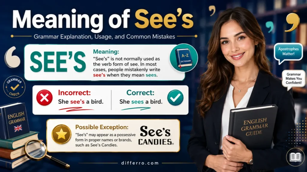 Meaning of See’s