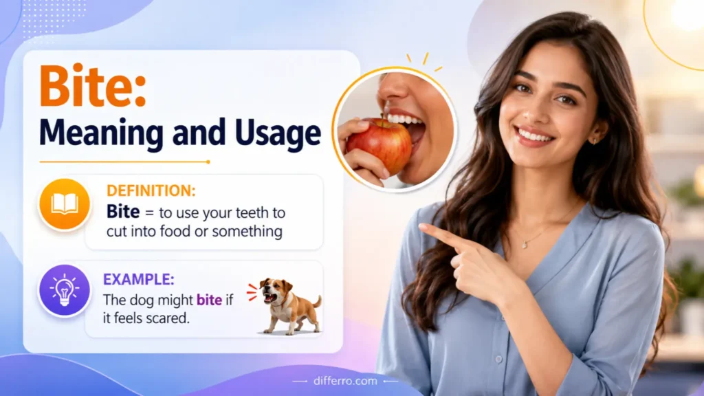 Meaning of Bite