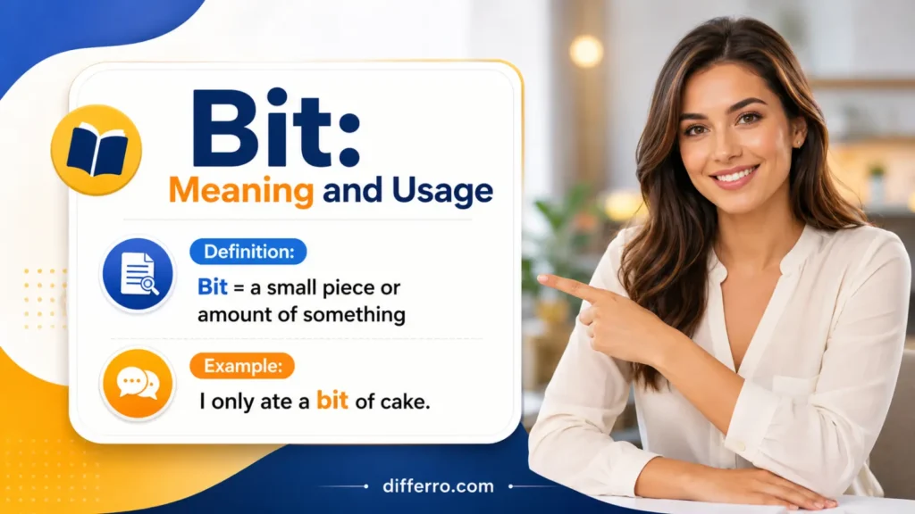 Meaning of Bit