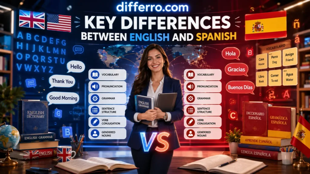 Key Differences Between English and Spanish