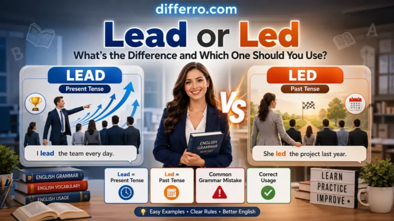 Lead or Led: What's the Difference and Which One Should You Use?