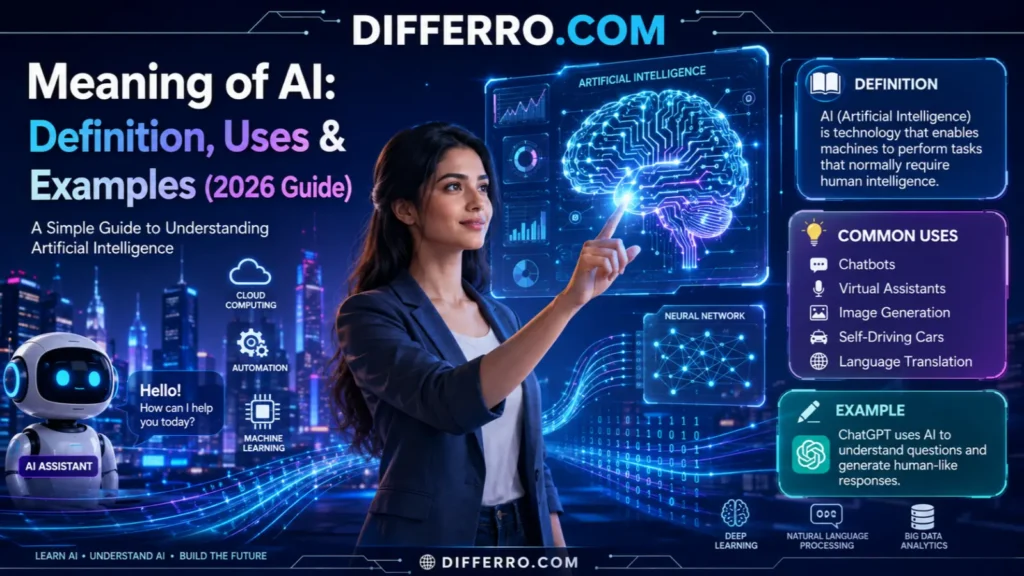 Meaning of AI