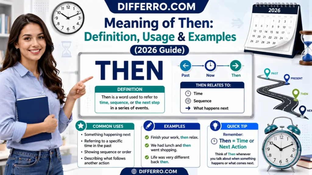 Meaning of Then