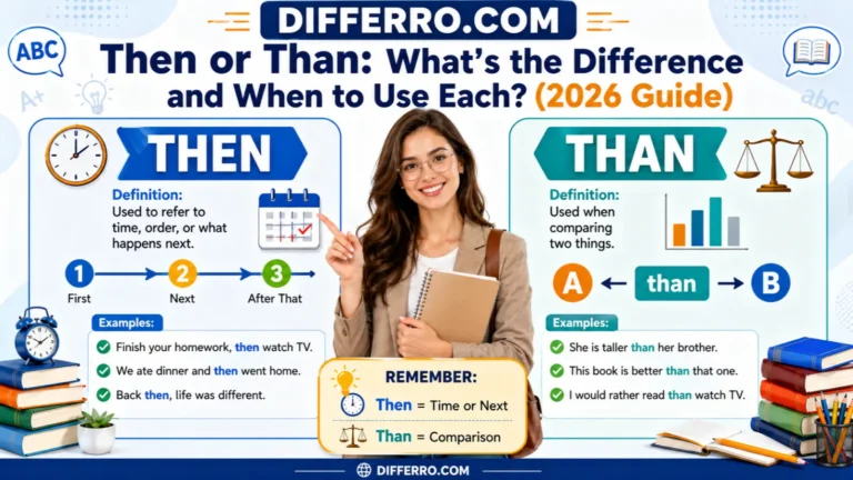 Then or Than: What’s the Difference and When to Use Each?