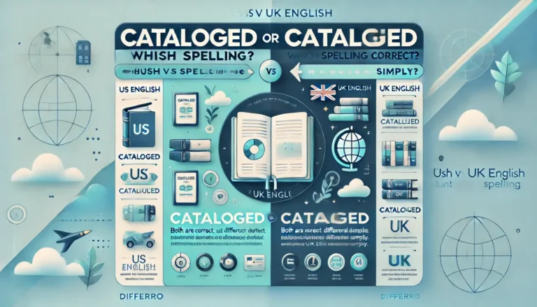 Cataloged Or Catalogued