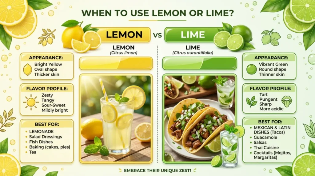 When to Use Lemon