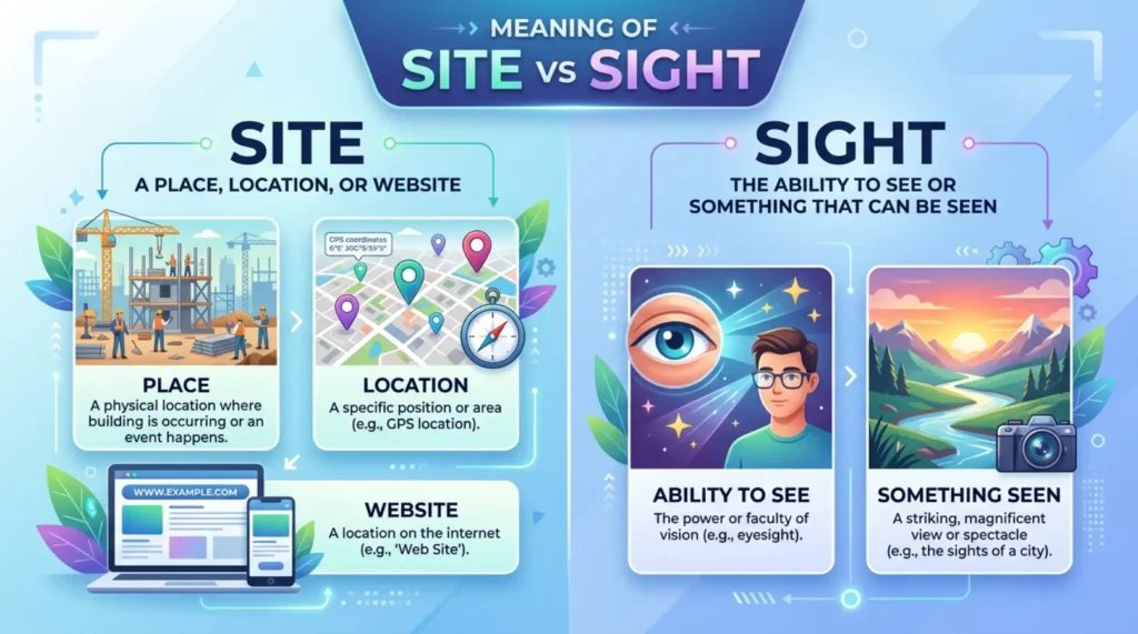 Meaning of Site