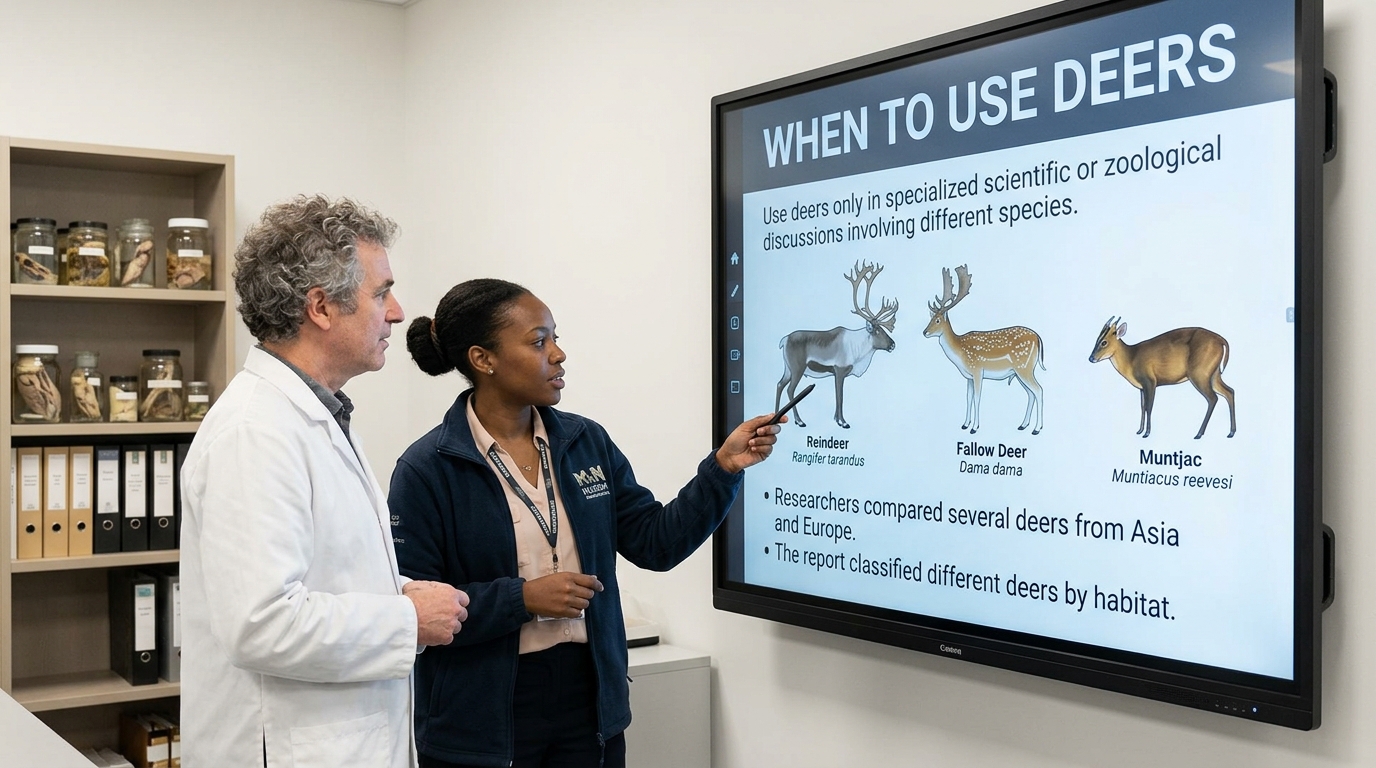When to Use Deers