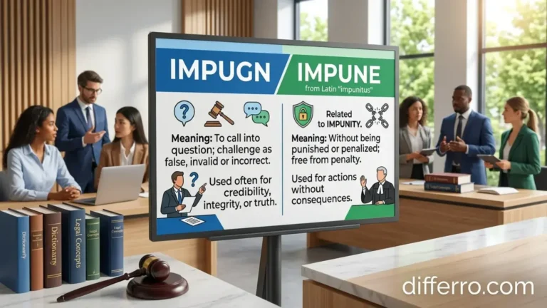 Impune or Impugn? Meaning, Difference