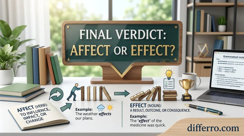 Final Verdict: Affect or Effect?