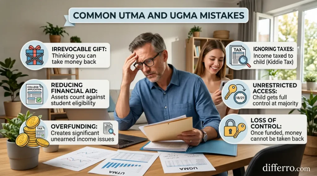 Common UTMA and UGMA Mistakes