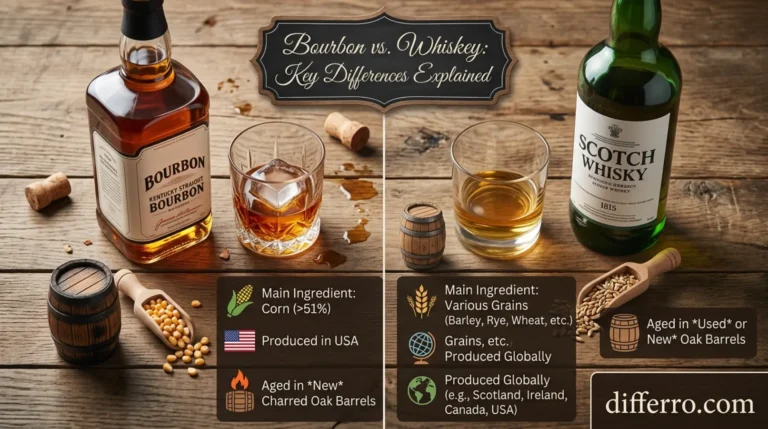Bourbon Or Whiskey: Key Differences Explained