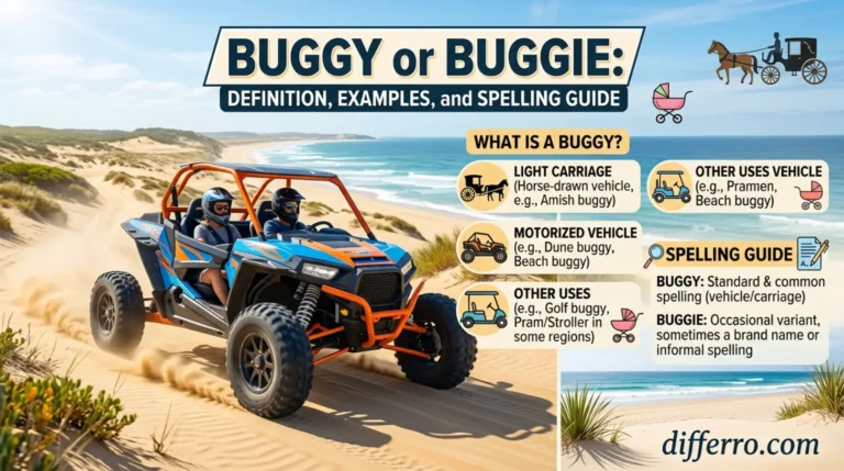 Buggy or Buggie: Definition, Examples, and Spelling Guide