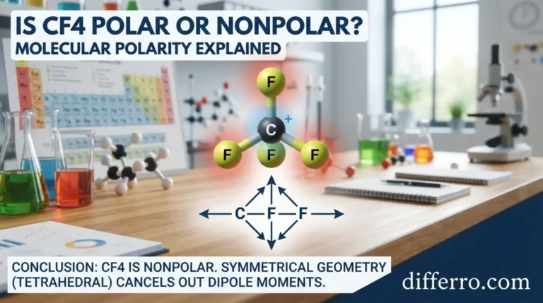 Is CF4 Polar or Nonpolar? Molecular Polarity Explained