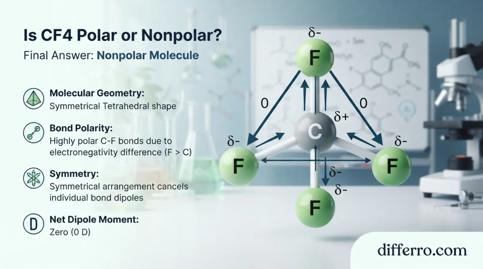Final Answer: Is CF4 Polar or Nonpolar?