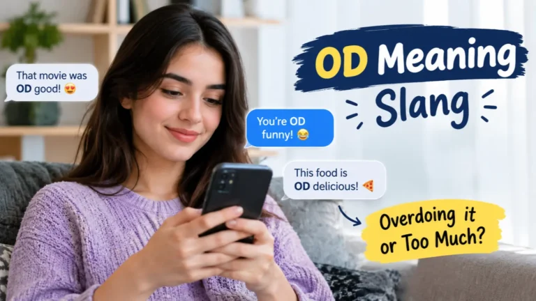 OD Meaning Slang