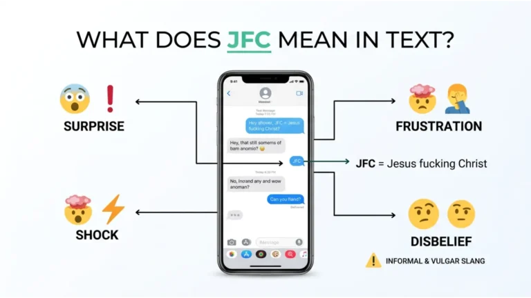 JFC Meaning in Text
