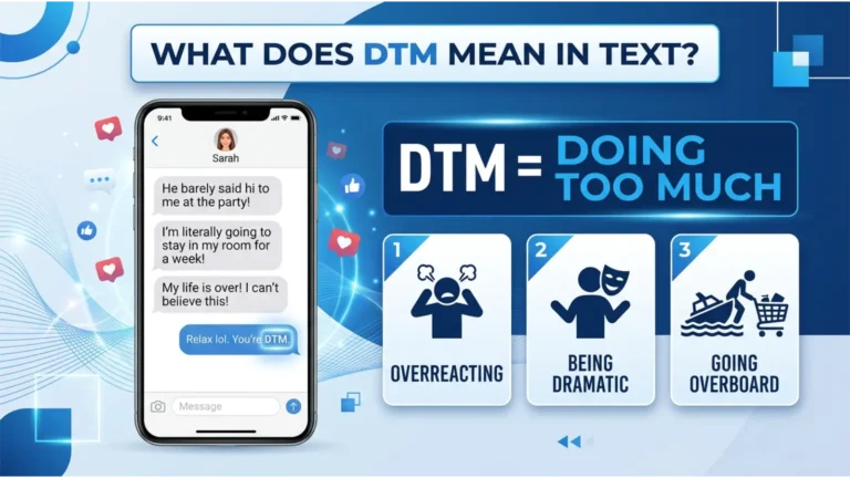 DTM Meaning Slang