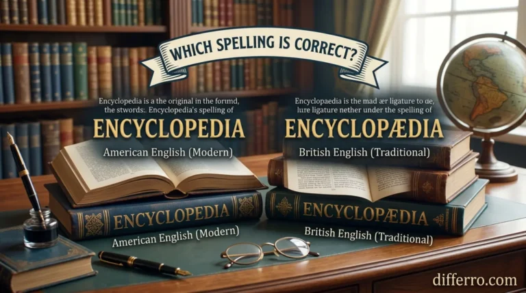 Encyclopedia or Encyclopaedia: Which Spelling Is Correct?